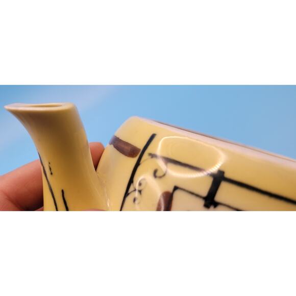 Vintage Red Horse Inn Ceramic Tea Pot English Look Cottage Ware #8405 - Picture 10 of 16